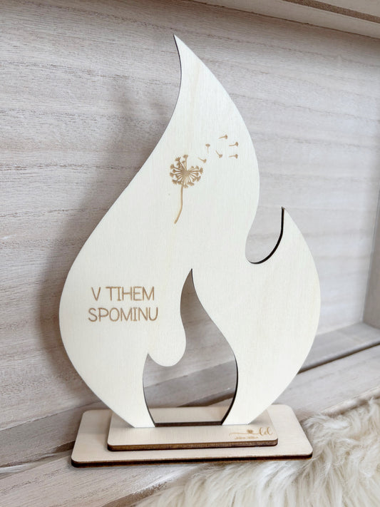 Svečke plamen-velike