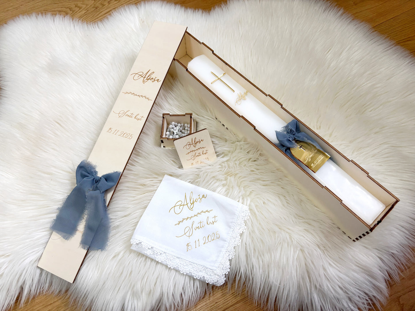 Personaliziran krstni komplet