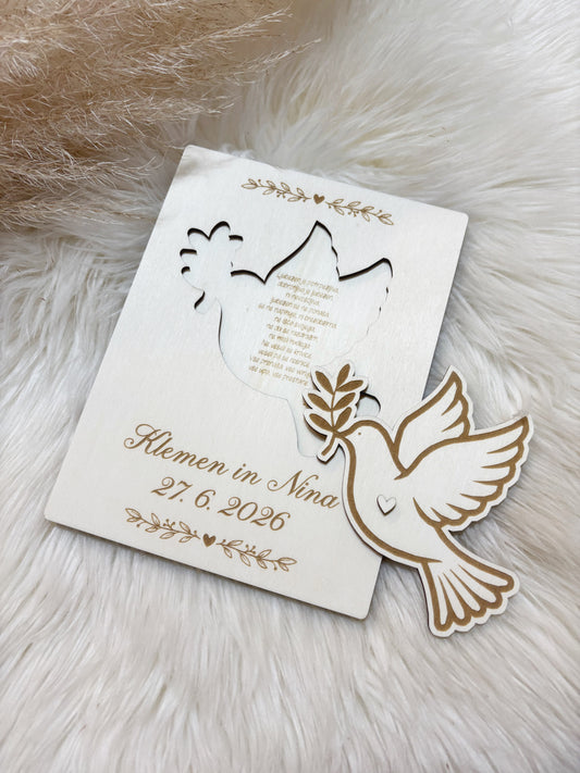 Personalizirana poročna vstavljanka