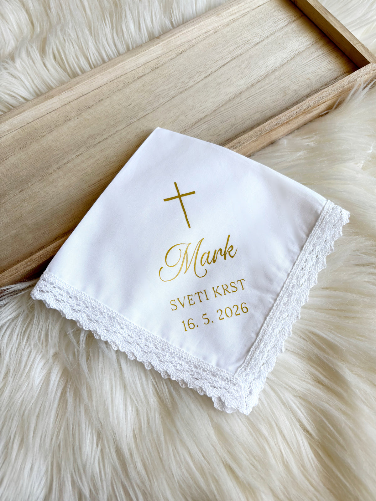 Personaliziran krstni komplet - soft elegance