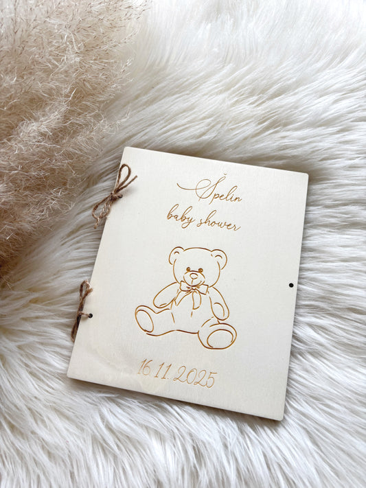 Vizitka z medvedkom