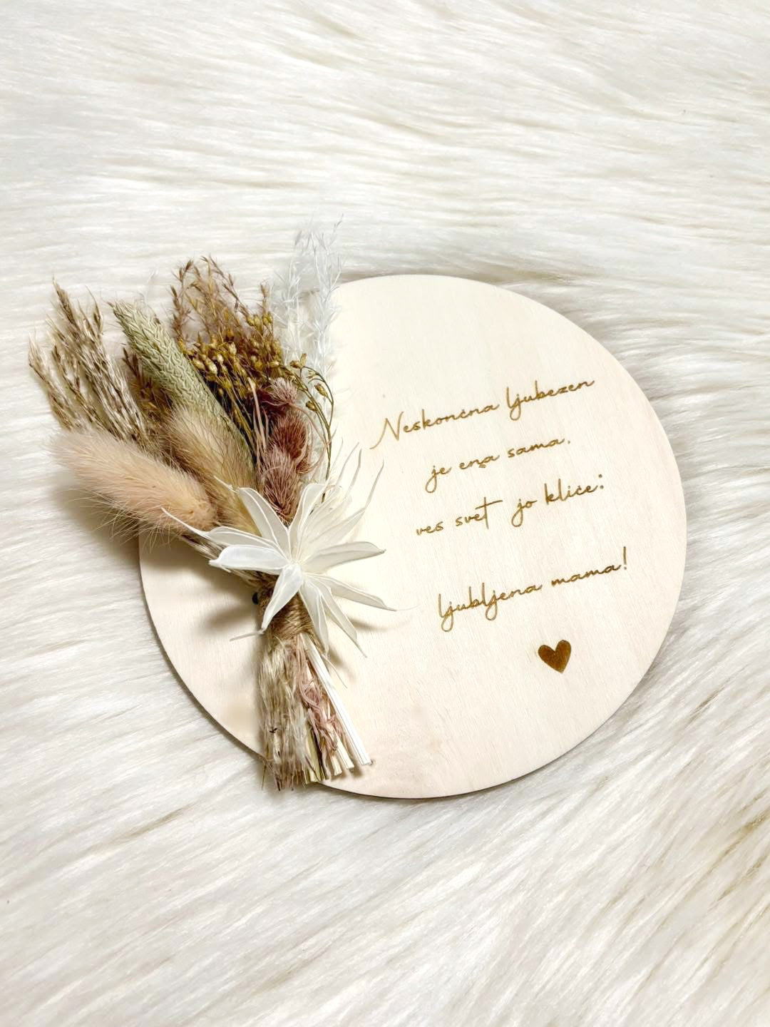 Tablica s suhim šopkom - mama