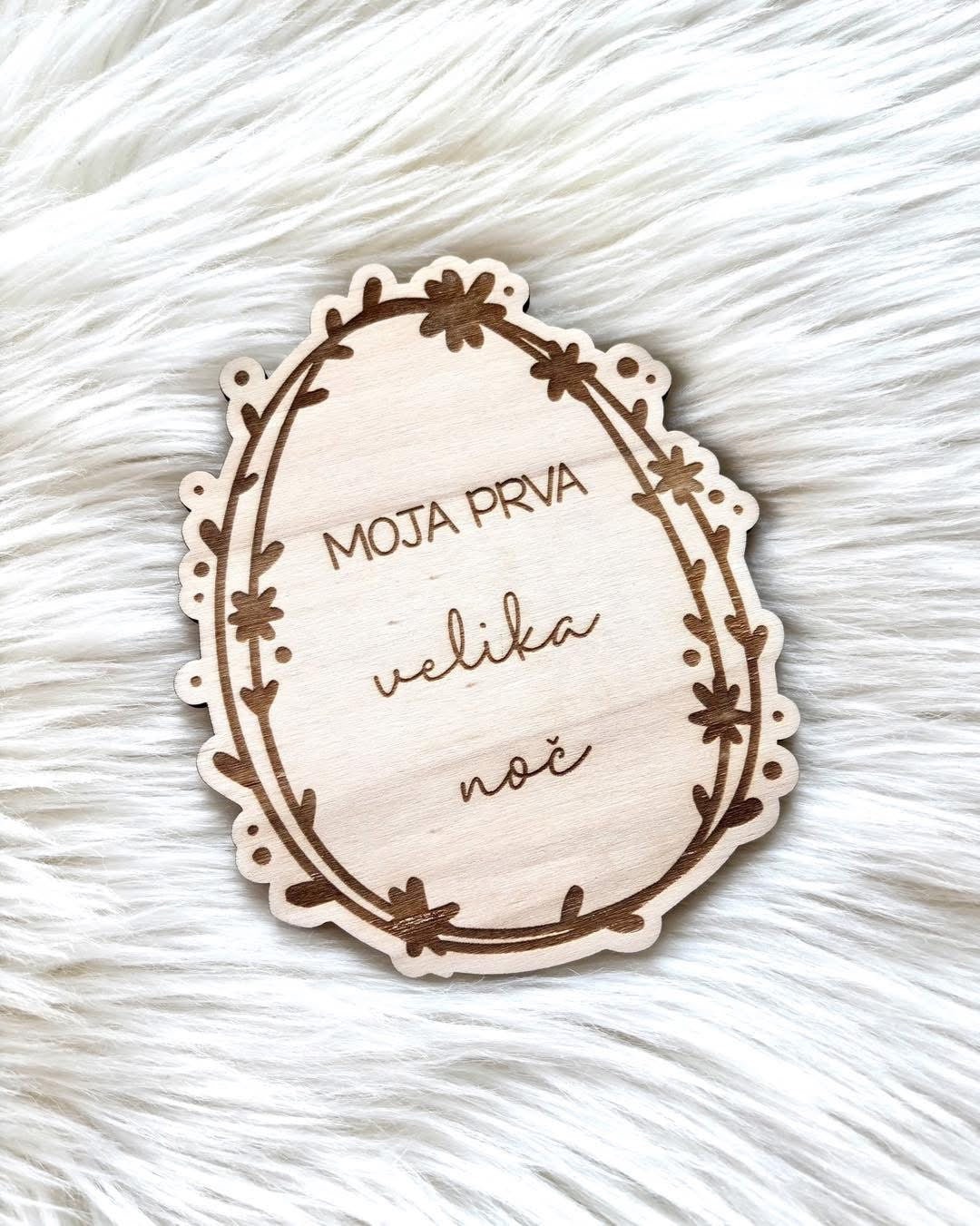 Kartica Moja prva velika noč - pirh