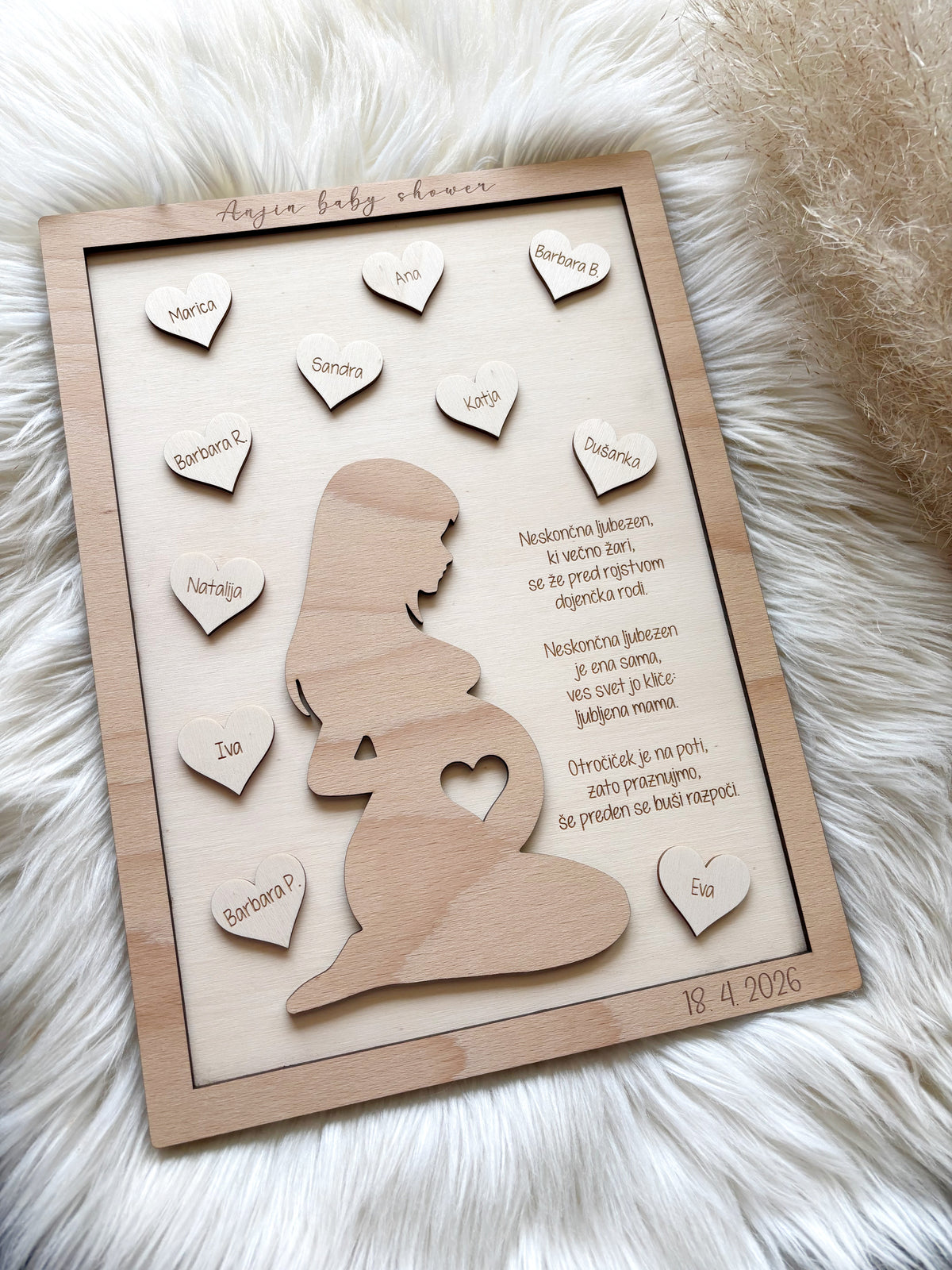 Tablica Baby shower