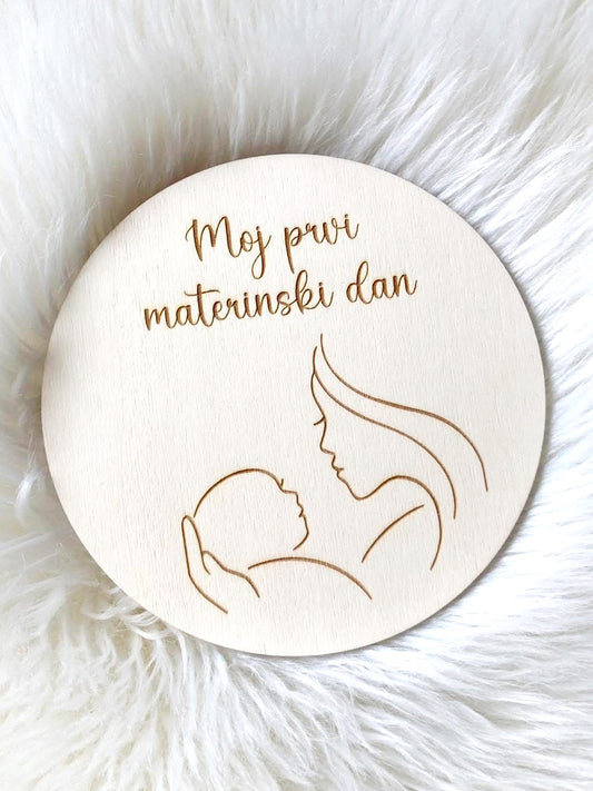 Kartica Moj prvi materinski dan