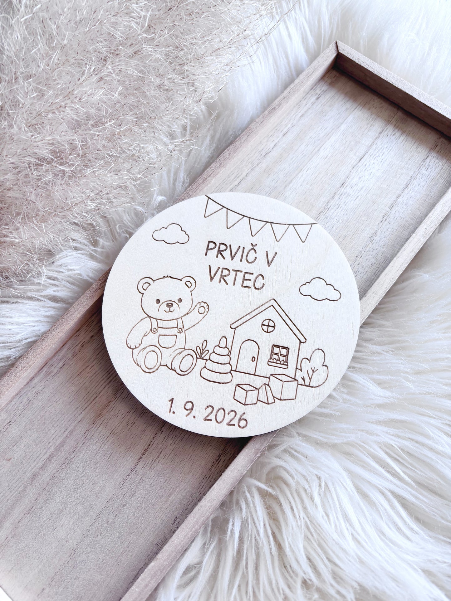 Kartica Moj prvi dan v vrtcu