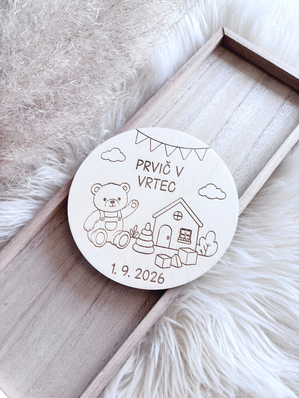 Kartica Moj prvi dan v vrtcu