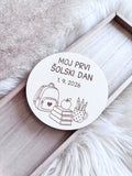 Kartica Moj prvi šolski dan