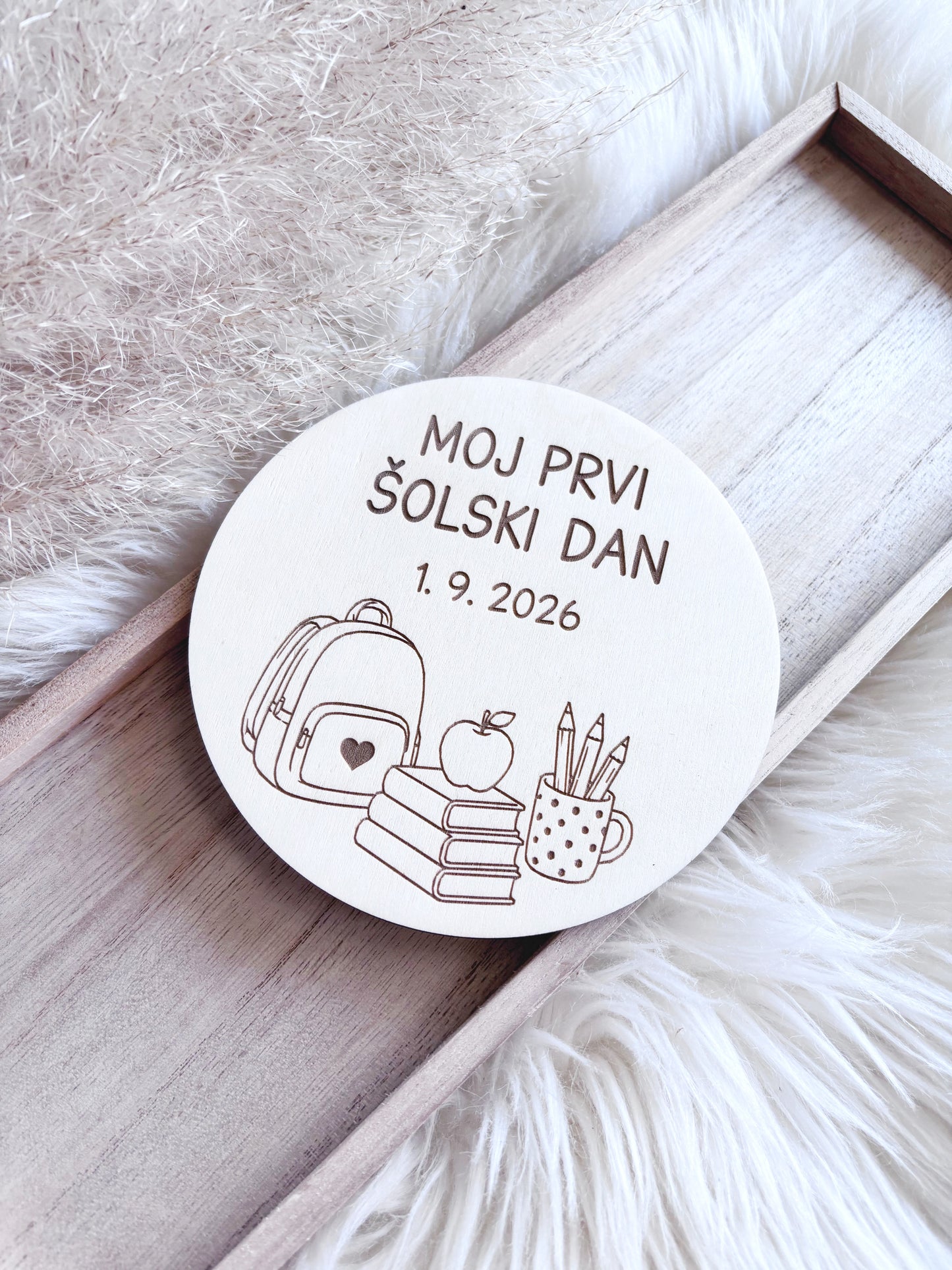 Kartica Moj prvi šolski dan