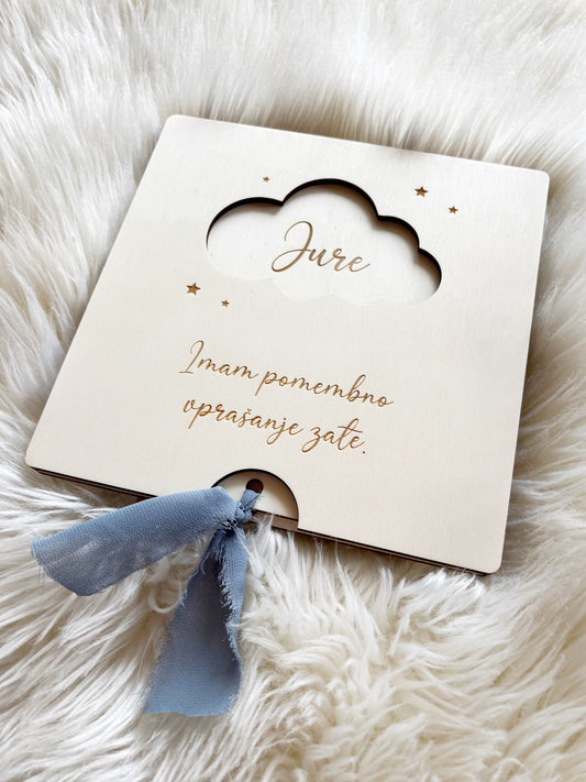 Prošnja za botra/botro z oblačkom