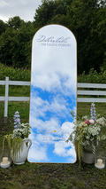 Nalepka Dobrodošli z imeni in datumom