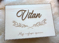 Personalizirana škatla z imenom - vejice
