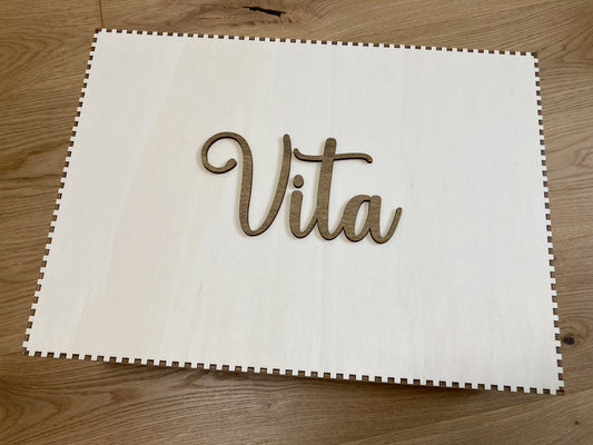 Personalizirana škatla z imenom
