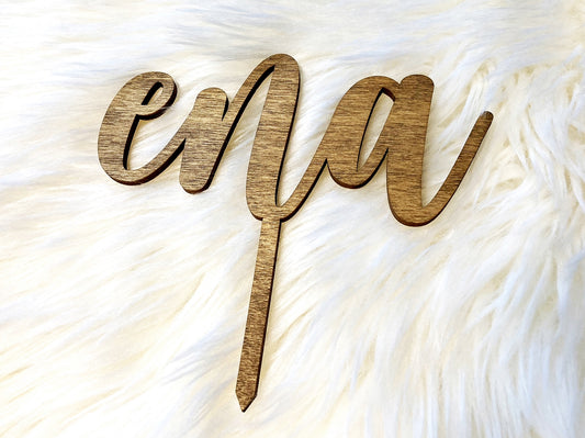 Cake topper Ena